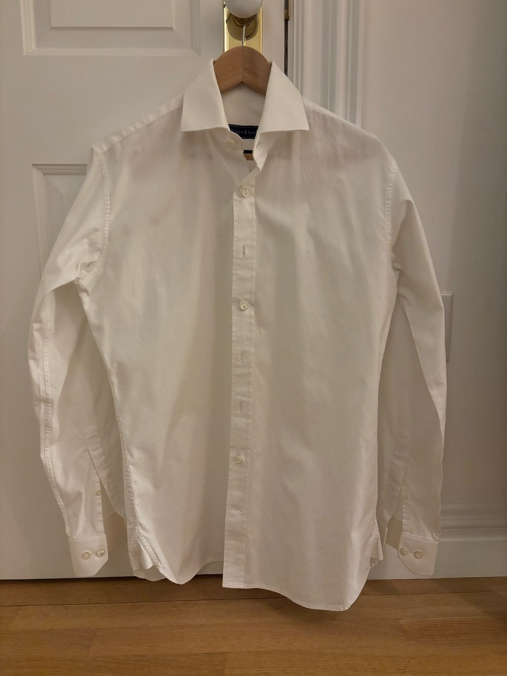 Men's Alton Lane White Dress Shirt with Spread Collar - Picture 2 of 3